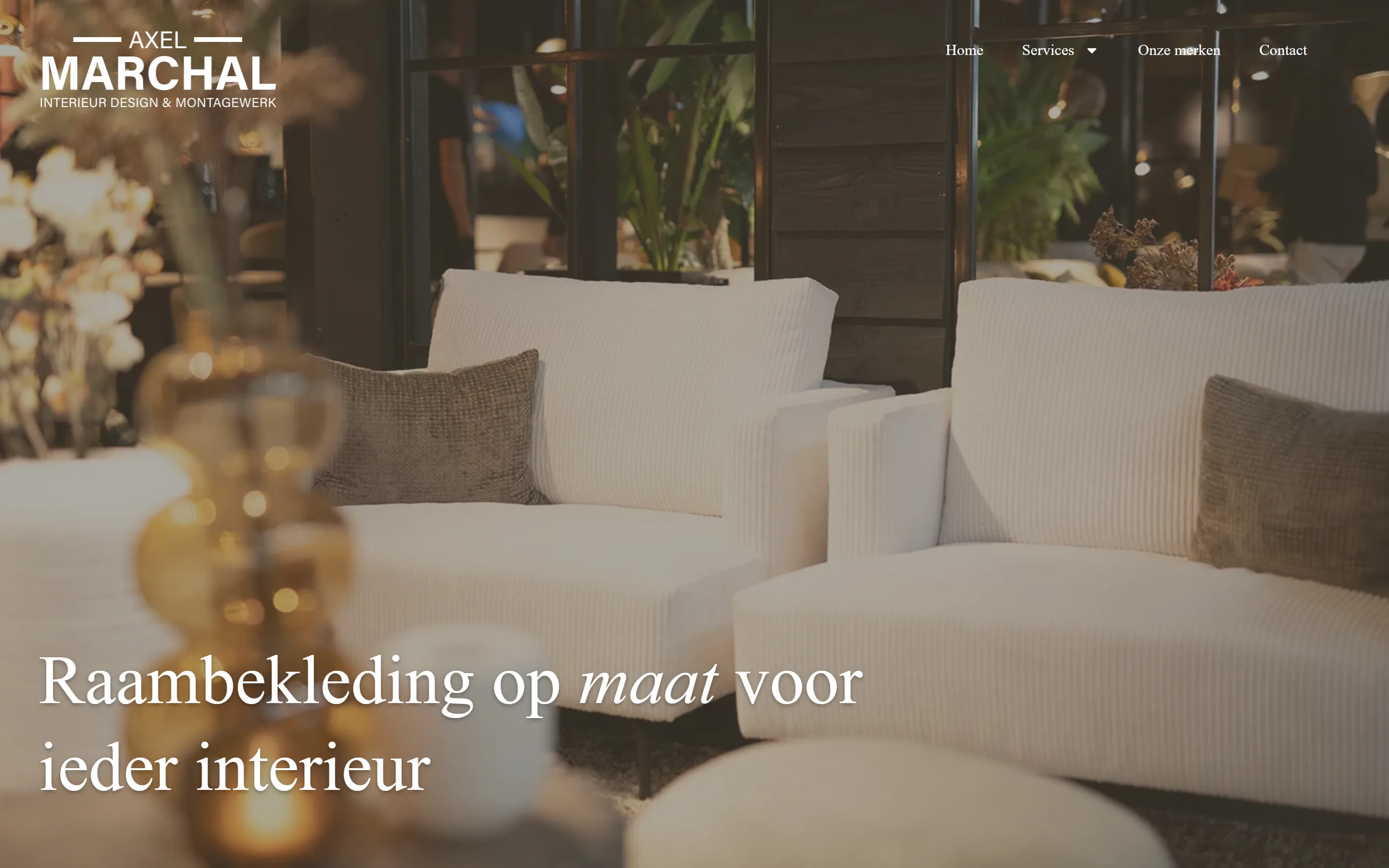 Dienstpagina raambekleding met alle varianten