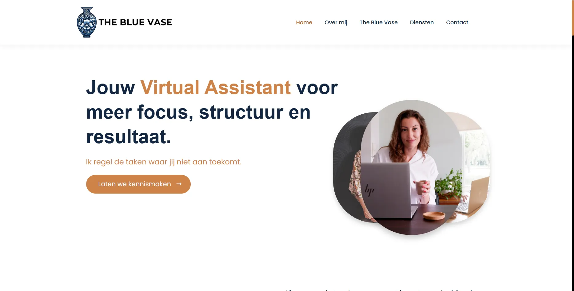 The Blue Vase, virtual assistant case study by FusionStudios