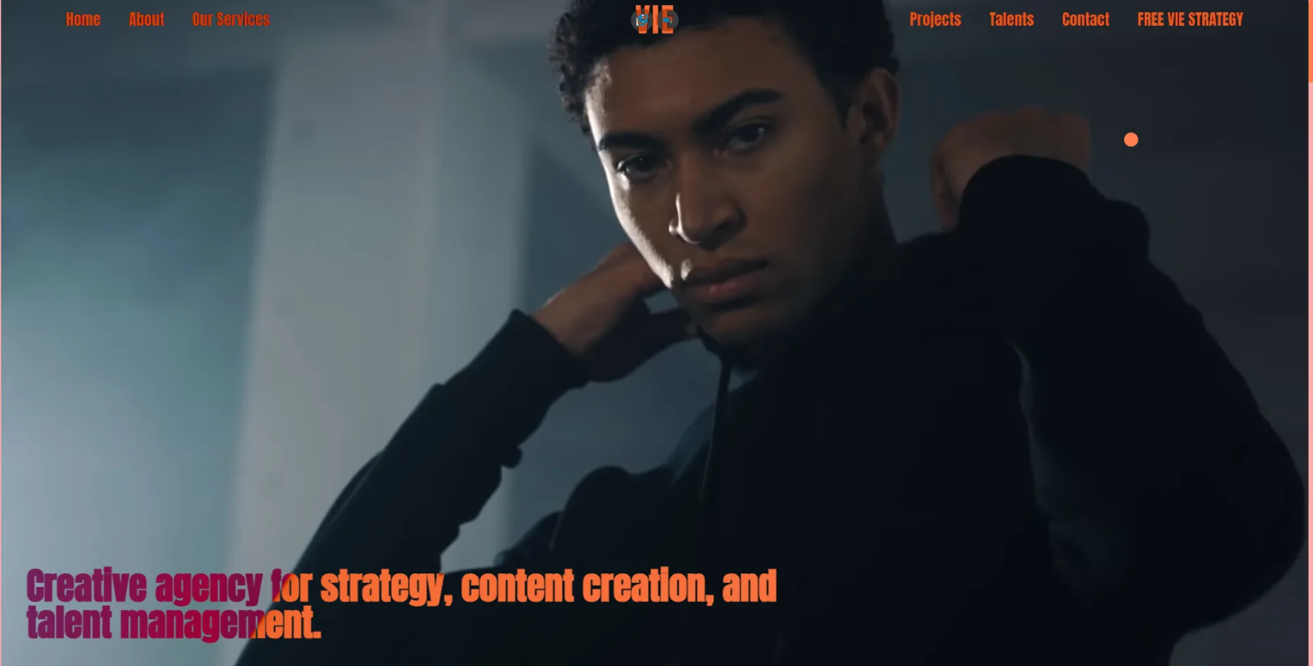 VIE Agency, marketing case study van Fusionstudios